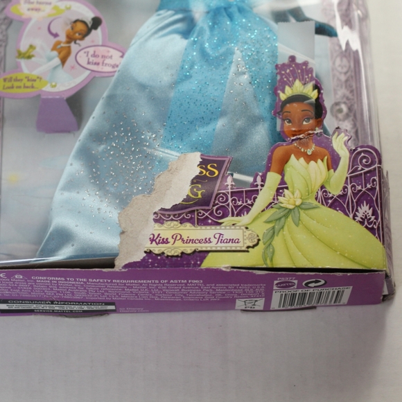 New In Box Disney Princess Tiana & The Frog 3 Bundle- Vintage Dolls - Picture 14 of 16
